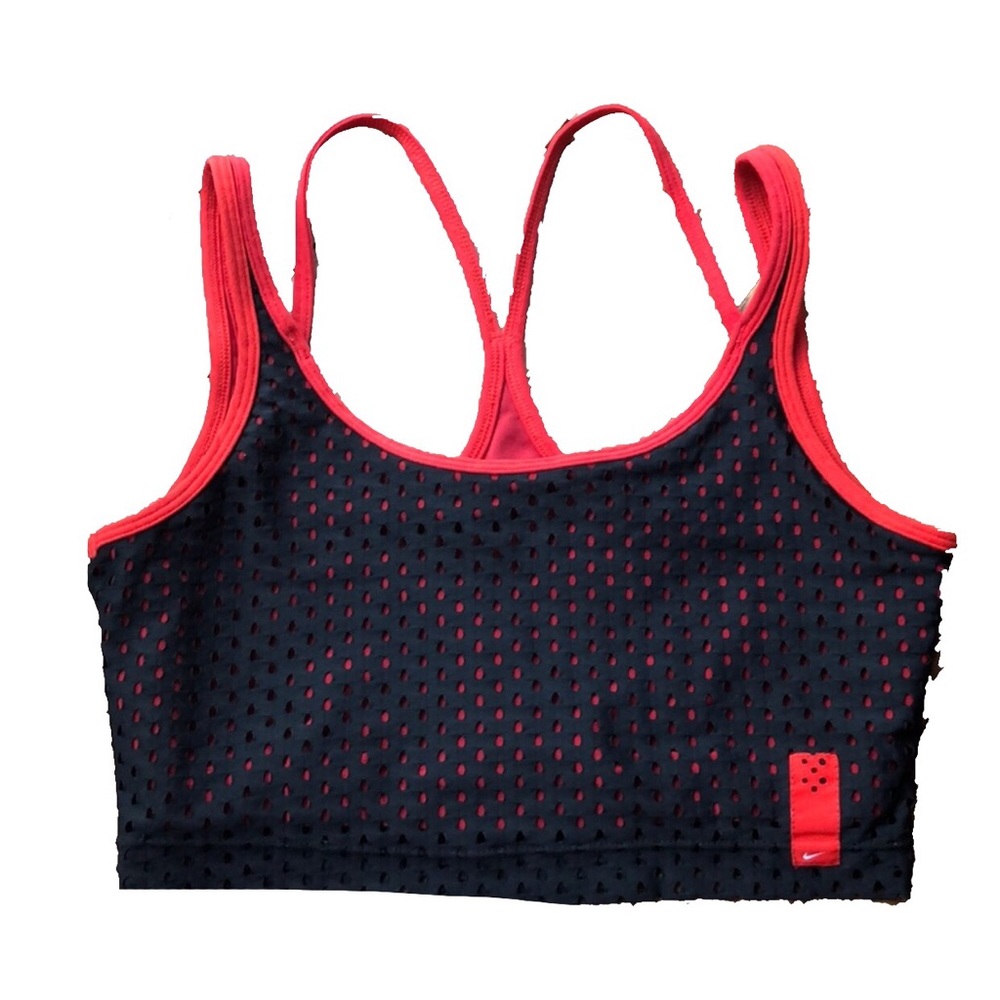 Nike Mesh Sports Bra Size Medium